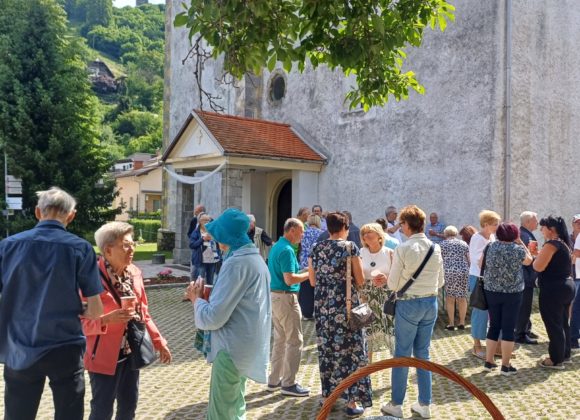 Obisk romarjev iz župnije Brnce na Avstrijskem Koroškem Obisk romarjev iz župnije Brnce na Avstrijskem Koroškem