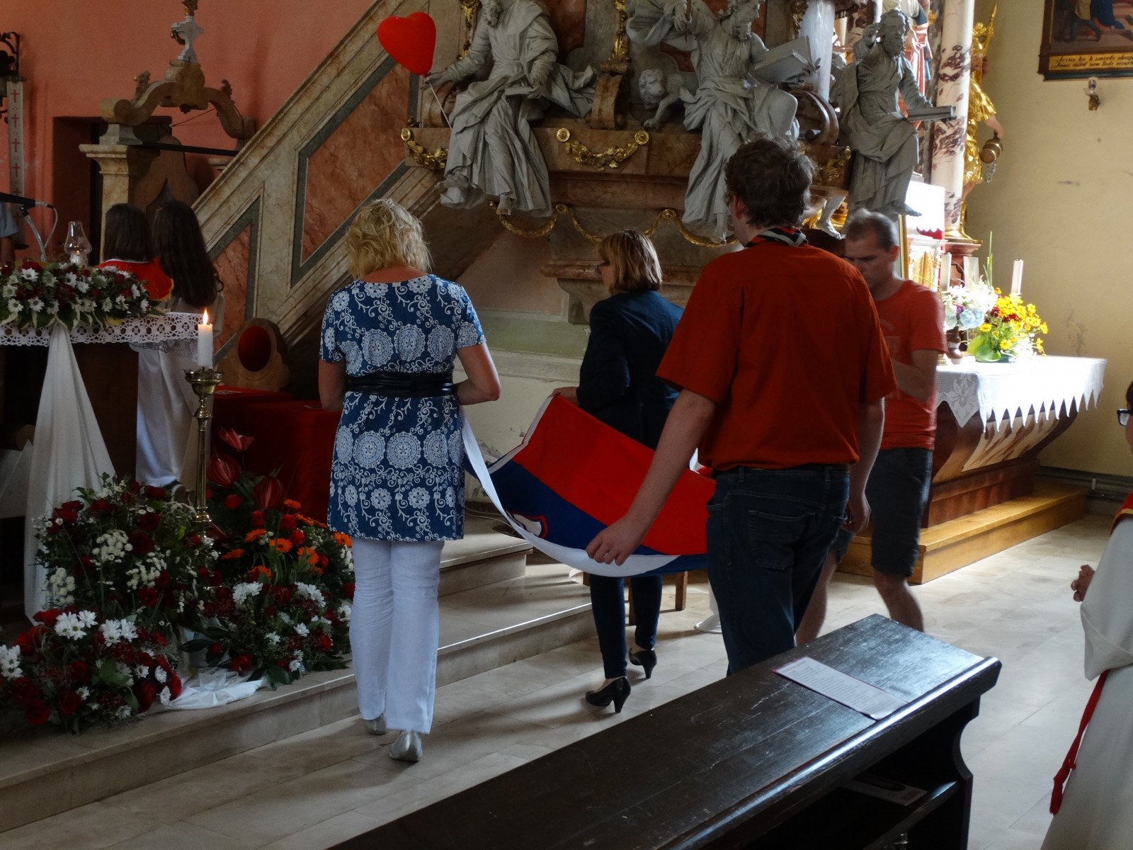 Maša za domovino ob dnevu državnosti 2016 v cerkvi Sv. Janeza v Dravogradu