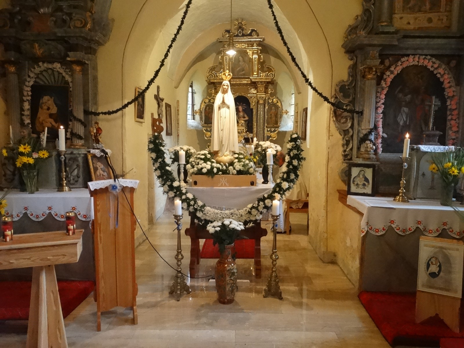 Priprava in srečanje s Fatimsko Marijo v župniji Dravograd