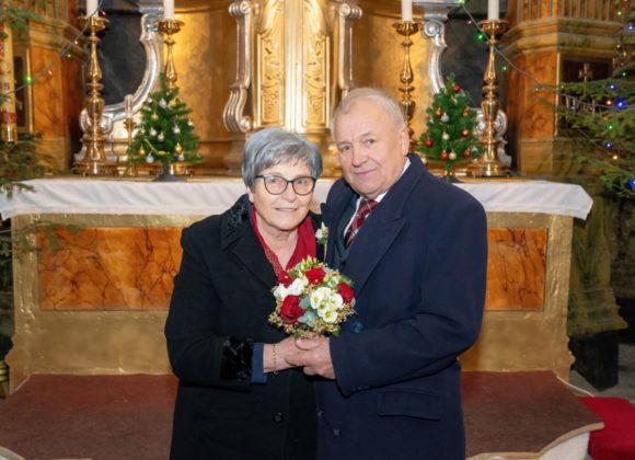 Zlata poroka zakoncev ROTOVNIK iz Sv.Petra na Kronski gori