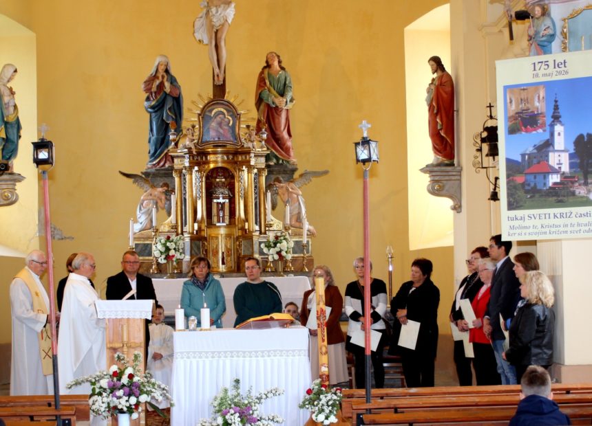 175 let posvetitve cerkve Sv. Križa – praznik hvaležnosti in skupnosti