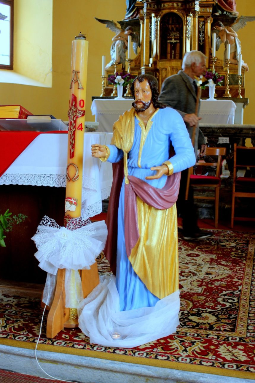 Pri Sv.Križu nad Dravogradom smo praznovali-PRAZNIK JOŽEFA DELAVCA