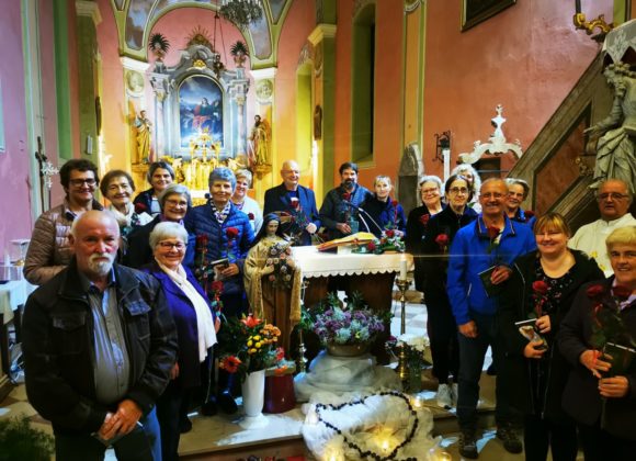 Ob godu Sv.Terezije – male cvetke župnik Igor podelil zahvale sodelavcem – 1.10.2024